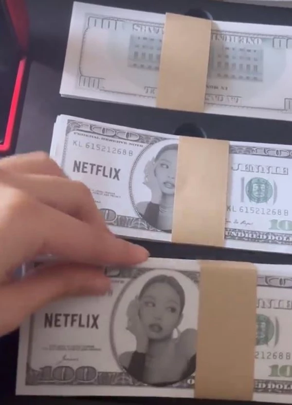 Дженни из BLACKPINK получила особый подарок от Netflix