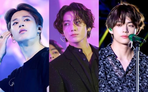 BTS, V, Jungkook, Jimin, Jin, J-Hope, SUGA, RM (Rap Monster), NCT, Jaehyun, Stray Kids, Bang Chan, Hyunjin
