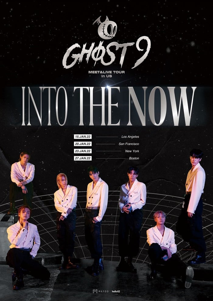 Ghost9 анонсировали первый концертный тур по США "Into The Now"
