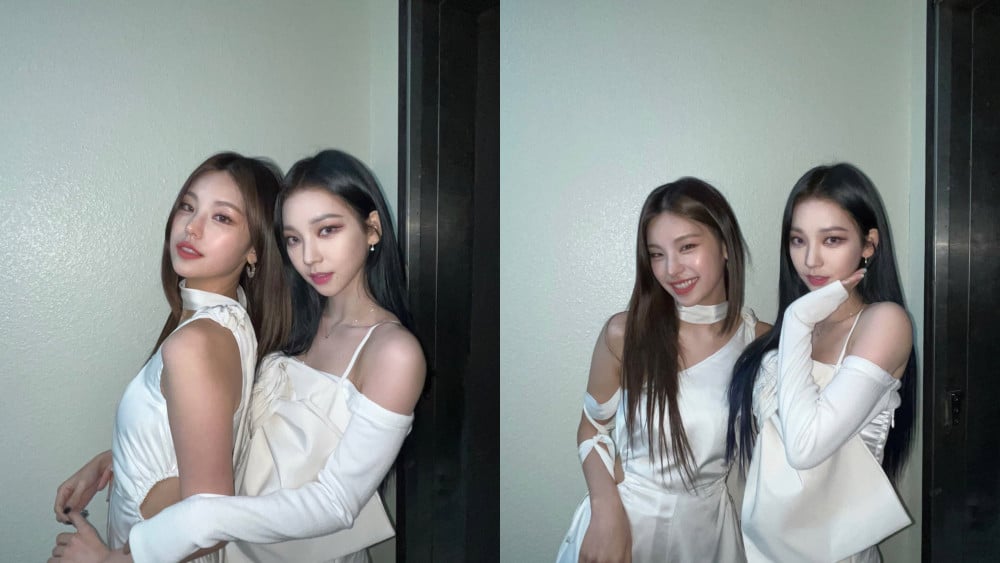Fans go crazy after seeing these pictures of ITZY Yeji and aespa Karina  together | allkpop