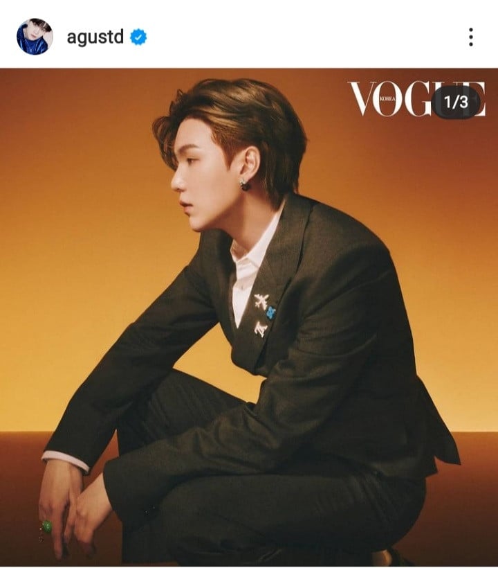 Special Behind-the-scenes Photos] BTS & LOUIS VUITTON for Vogue Korea x GQ  Korea January issue - Suga Via: GQ Korea, Vogue Korea…