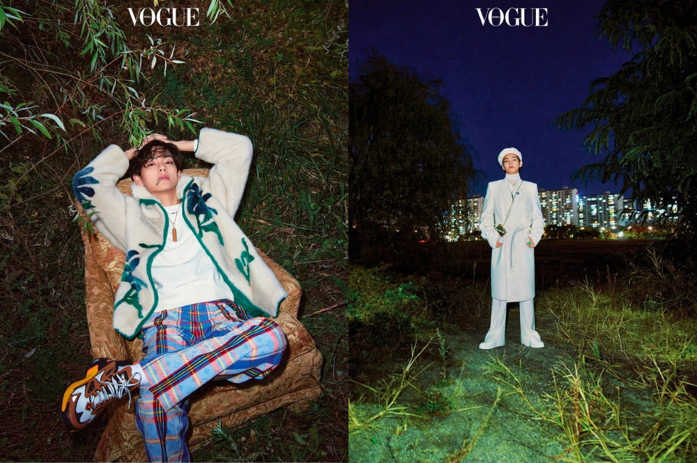 BTS] VOGUE & GQ Vogue Korea Jan 2022 Issue Magazine JIN COVER