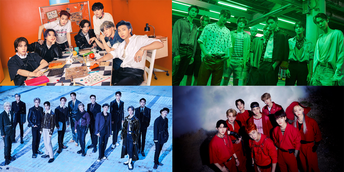 The bestselling artists on Gaon in 2021 allkpop