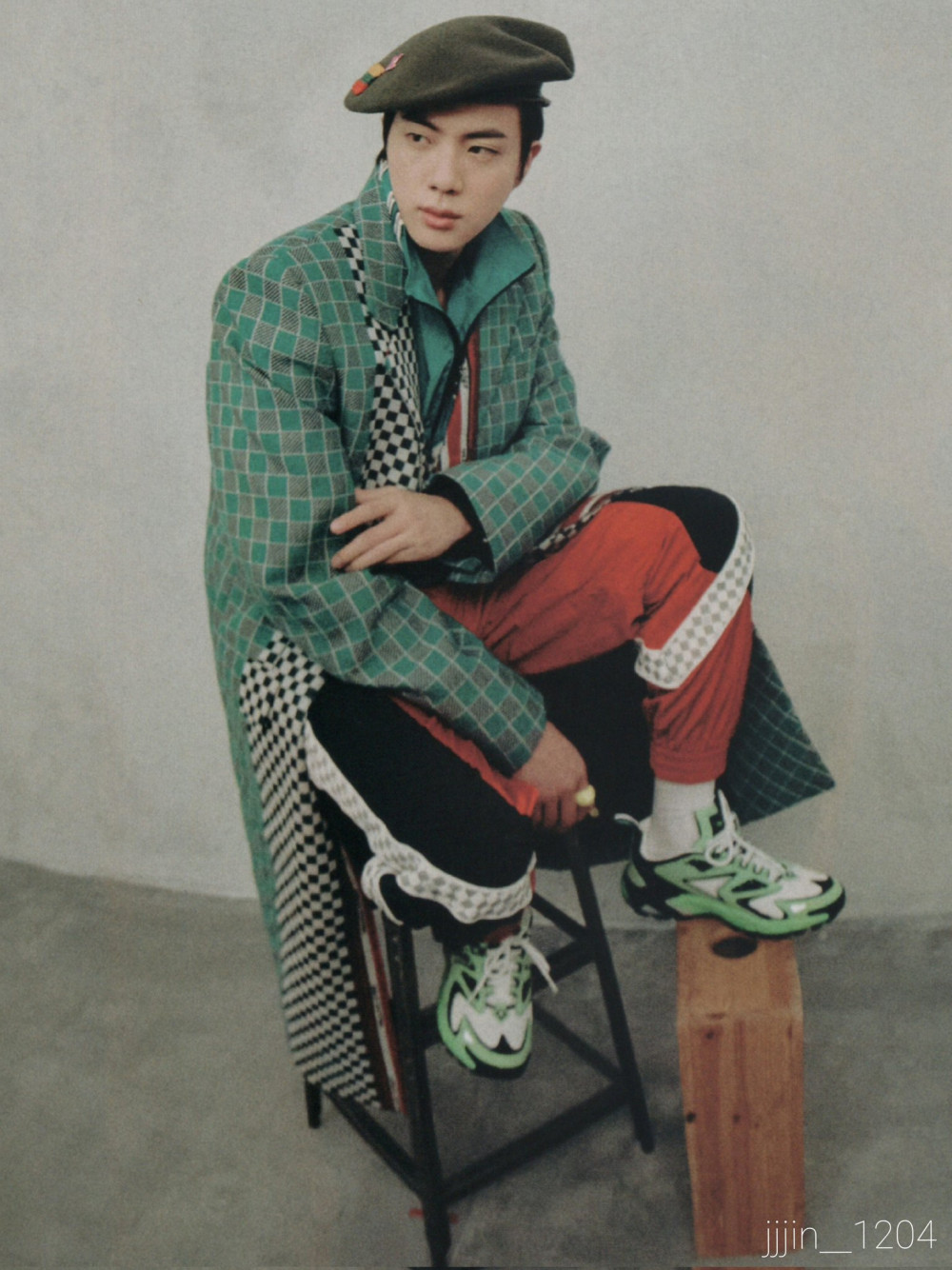 All for Jin on X: Kim Seokjin for Vogue Korea January Issue