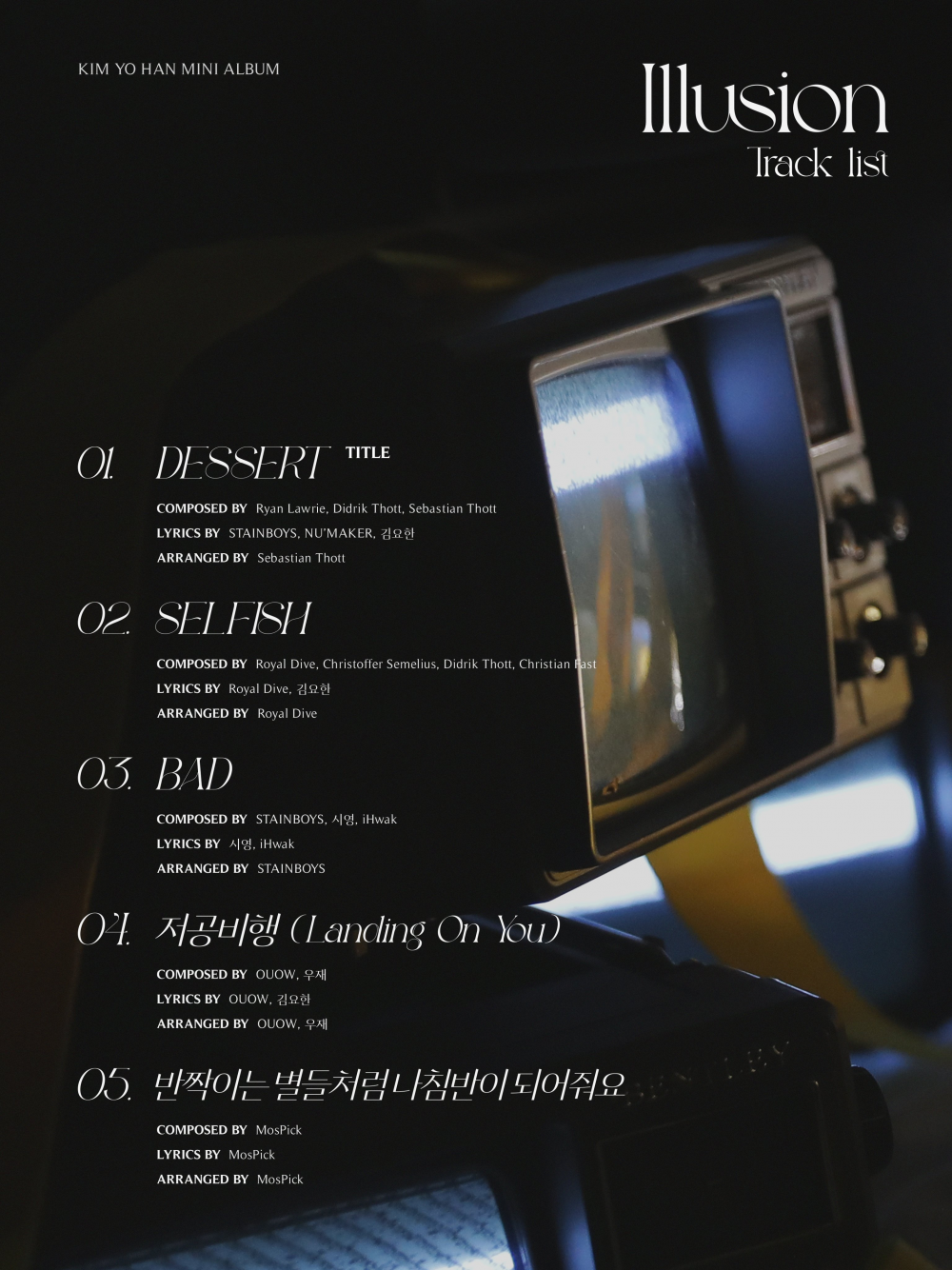 [Камбэк] Ким Ёхан из WEi мини-альбом «Illusion»: лирик-тизер и попурри треков