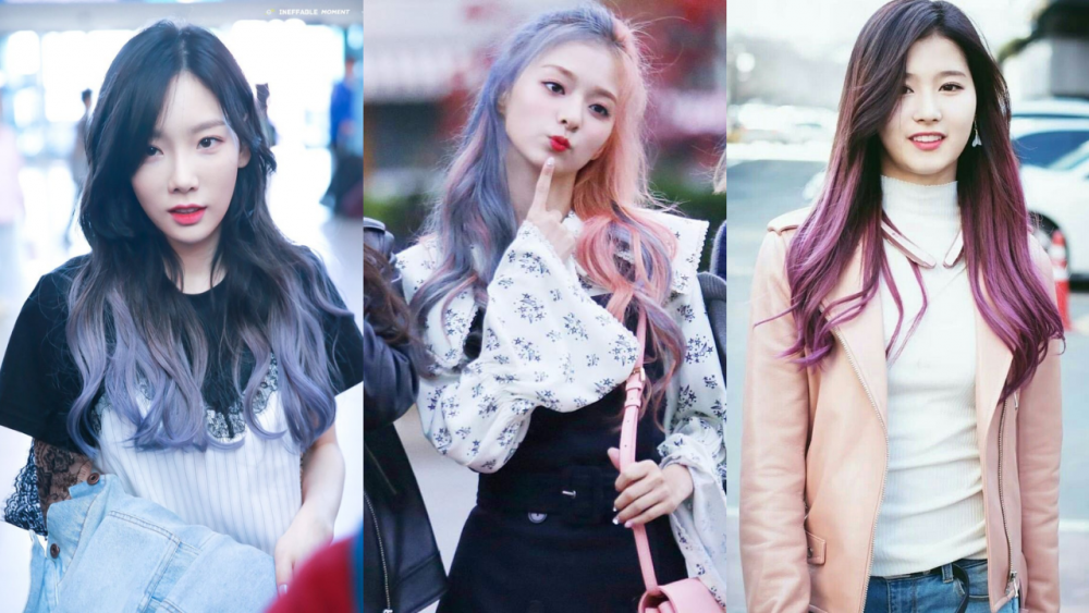 K Pop Female Idols Who Looked Gorgeous In Two Toned Hair Allkpop