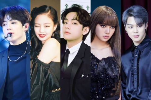 BLACKPINK, Jennie, Lisa, BTS, V, Jungkook, Jimin, Jin, J-Hope, SUGA, RM (Rap Monster)
