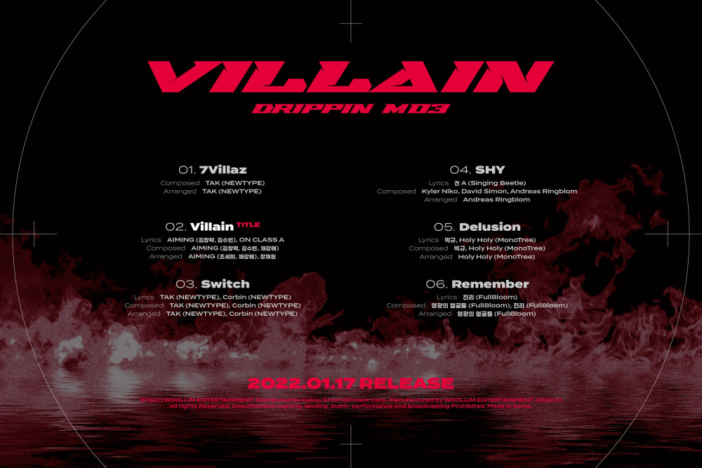 [Камбэк] DRIPPIN альбом "Villain": музыкальный клип (перфоманс-версия)