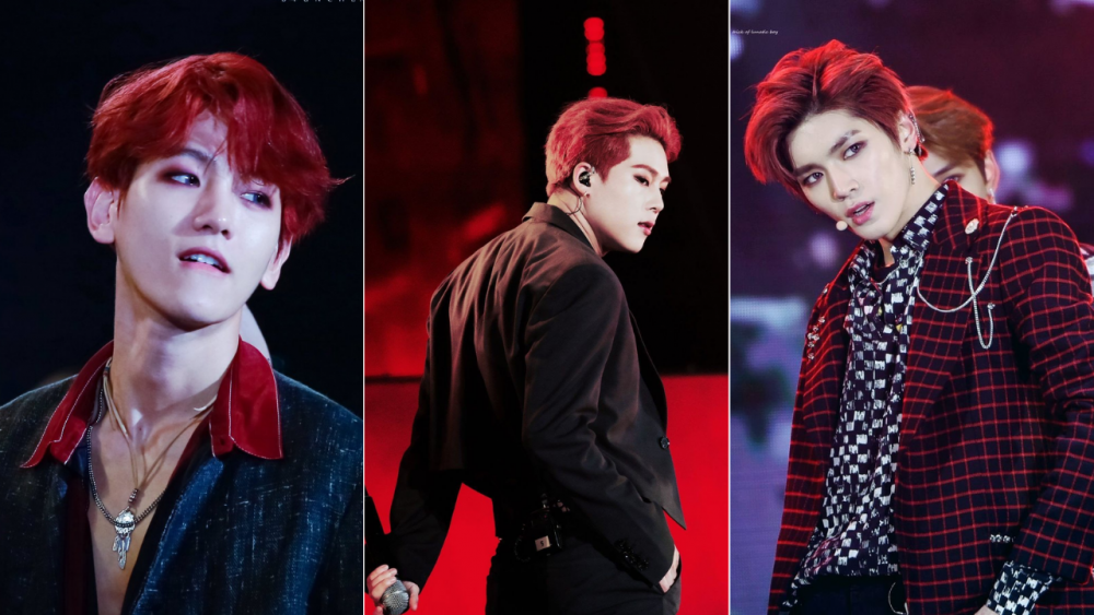 Natural Bright Red Hair Men