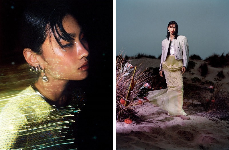 Чон Хо Ён - первая женщина из Восточной Азии, которая появилась сольно на обложке американского Vogue
