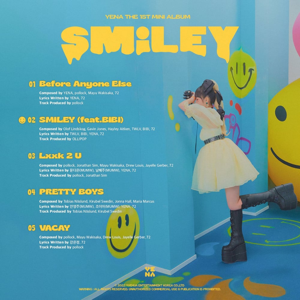 [Соло-дебют] Чхве Йена мини-альбом «SMiLEY»: музыкальный клип "LxxK 2 U» (би-сайд трек)