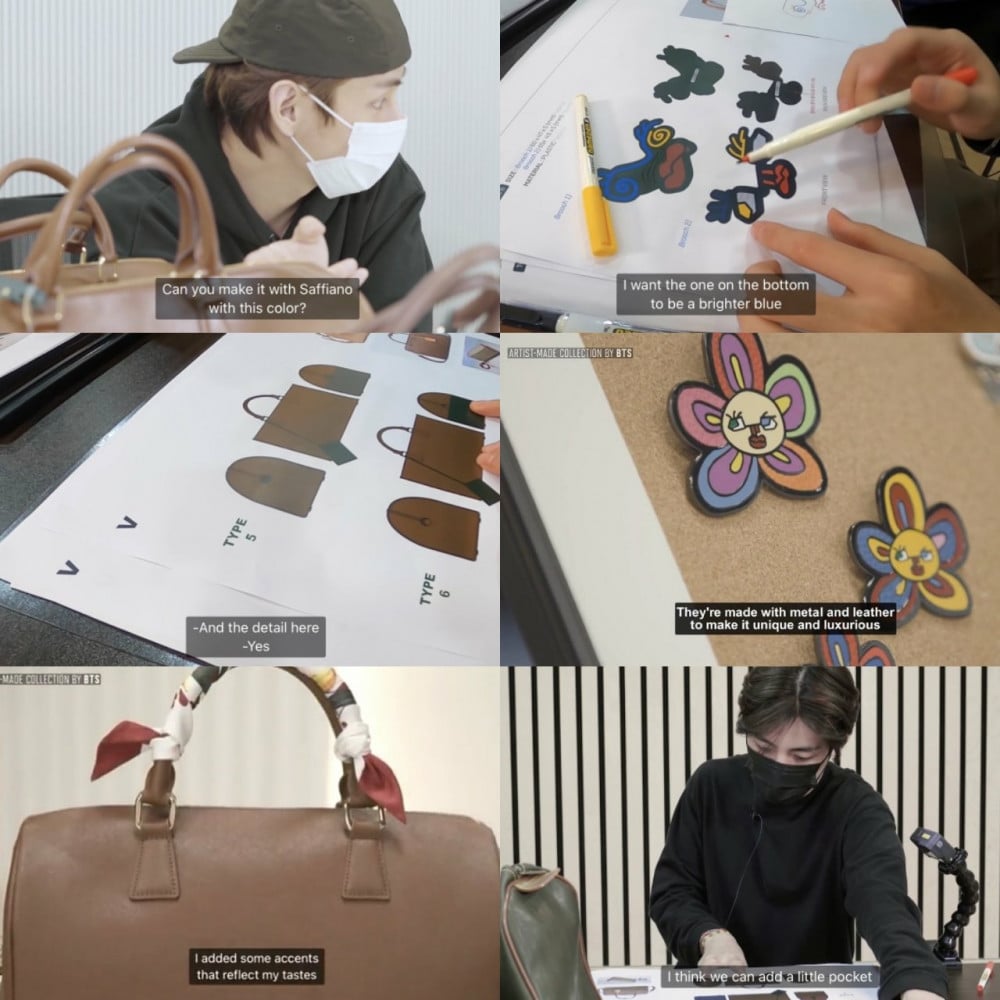 V MUTE BOSTON BAG ARTIST-MADE COLLECTION BY BTS V V Kim Taehyung Tae NY