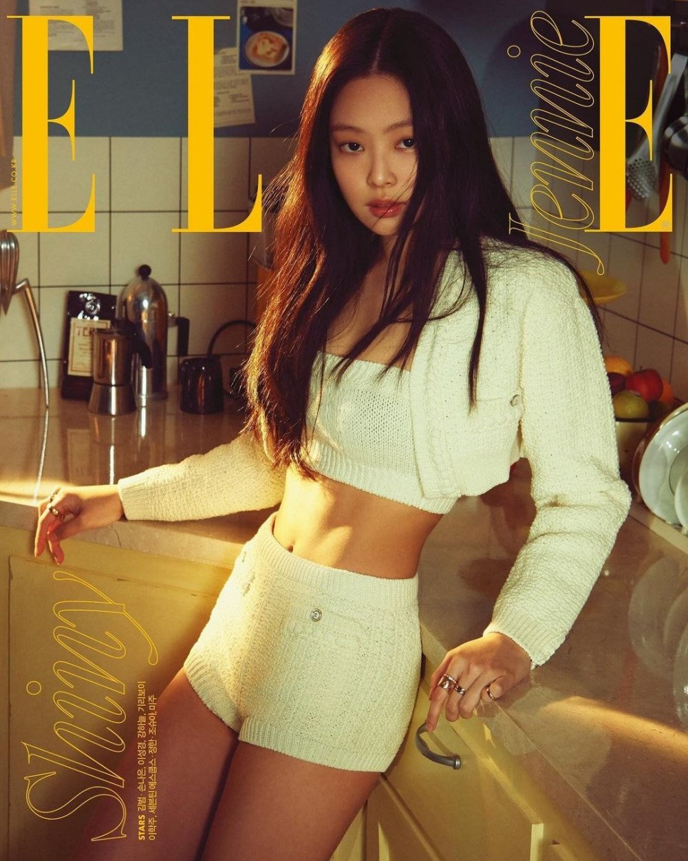 BLACKPINK's Jennie is totally crush-worthy on the cover of 'Elle