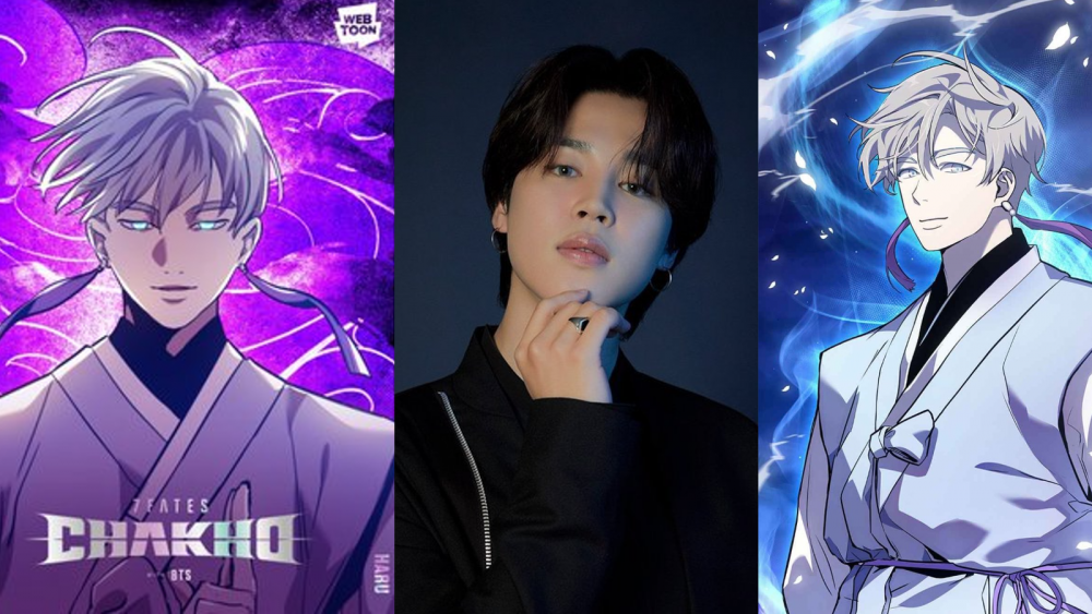 Jimin's character 'Haru' quickly trends worldwide for his striking beauty,  charms, and majestic aura on the launch of the '7Fates: CHAKHO' BTS webtoon  series | allkpop