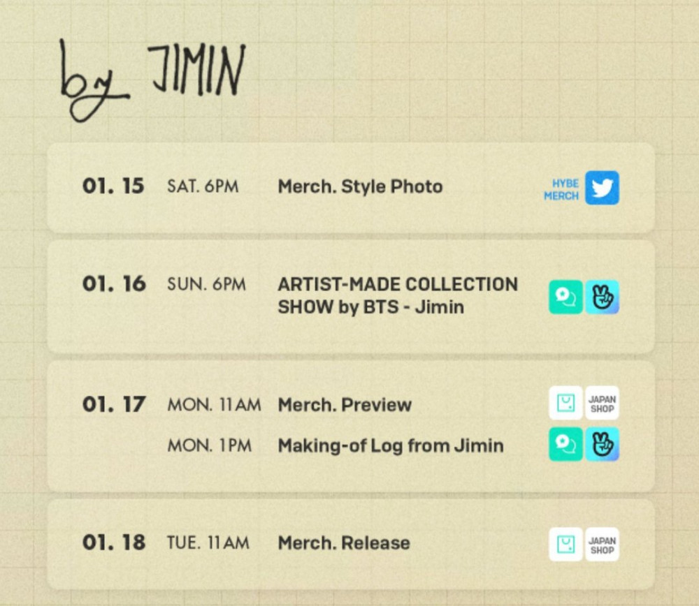 ランキング2020 artist-made JIMIN BTS by collection ピアス(両耳用)