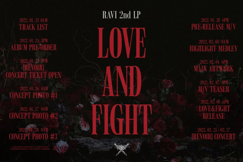 [Камбэк] Рави (VIXX) альбом «LOVE & FIGHT»: музыкальный клип