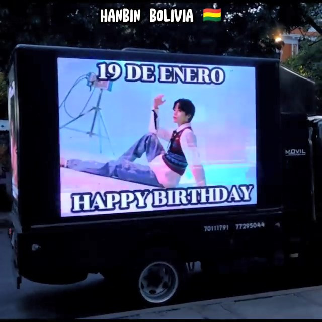 Фанаты запустили рекламу в честь дня рождения Ханбина из TEMPEST