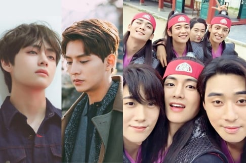 BTS, V, Choi Woo Sik, Park Seo Joon