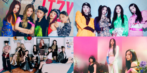 BB GIRLS (Brave Girls), Taeyeon, ITZY, Kep1er, VIVIZ