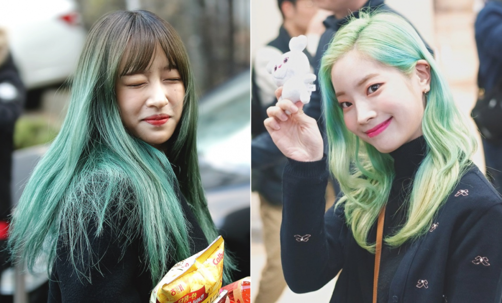 5 K-pop idols who rocked mint/green hair