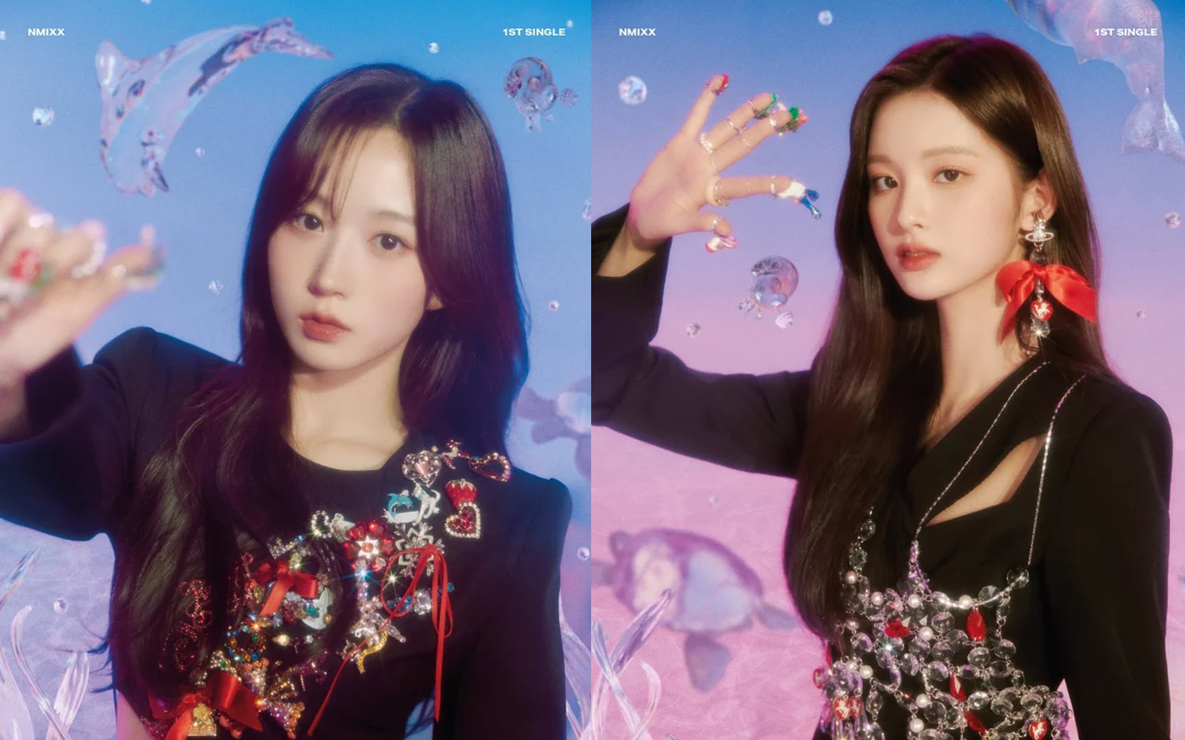 NMIXX's Haewon and Sullyoon are in a fantastical and whimsical world in