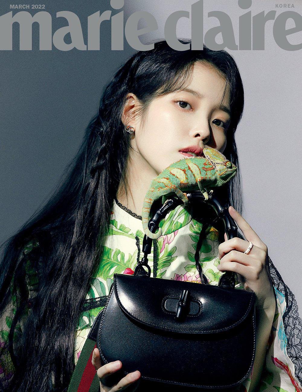 IU демонстрирует свою зрелую сторону с коллекцией Love Parade от Gucci для журнала Marie Claire