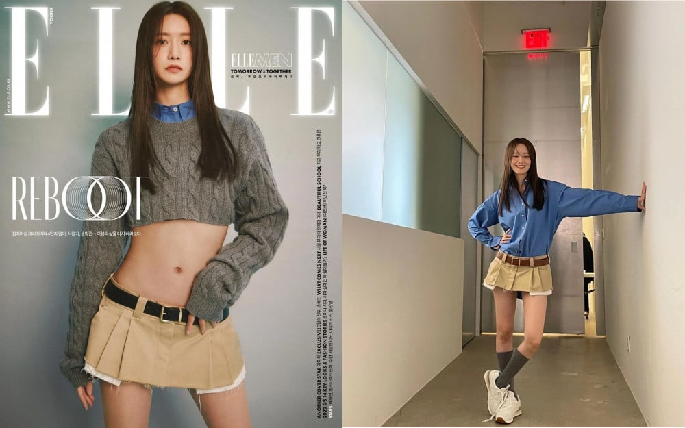 Girls Generation S Yoona Looks Stunning For Elle Allkpop