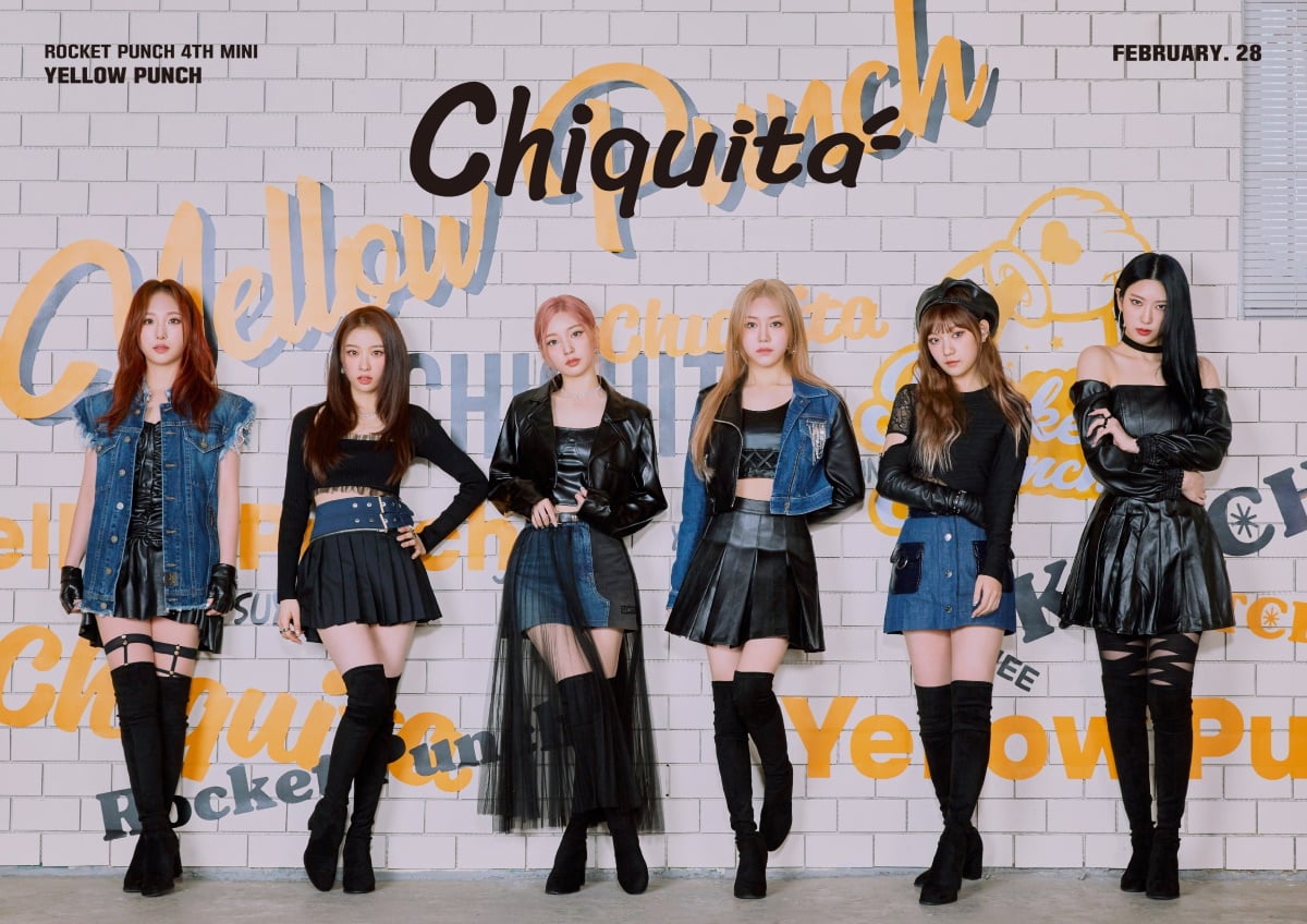 Rocket Punch drop 'Chiquita' teaser images for 'Yellow Punch' allkpop