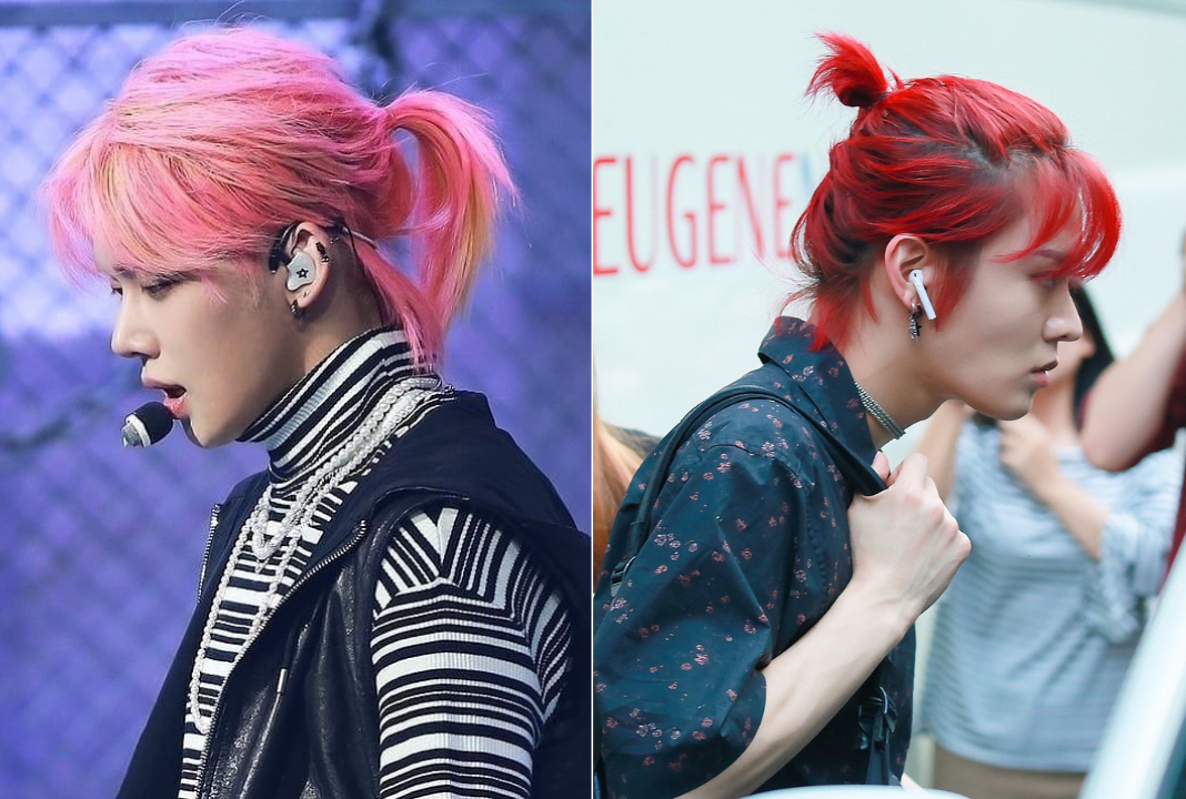 9 K-Pop Idols Who Raised the Temperature with their Man bun's | allkpop