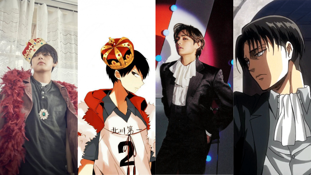 6 Times Bts V Looked Like A Real Life Version Of Anime Characters Allkpop