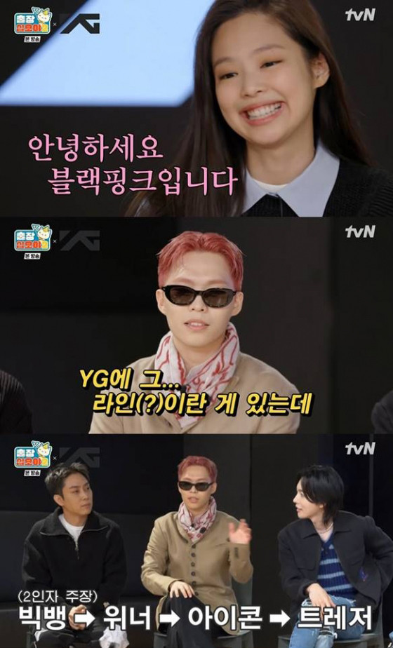 Члены YG Family рассказывают, кто с кем близок + кто впервые встречается на «Game Caterers»