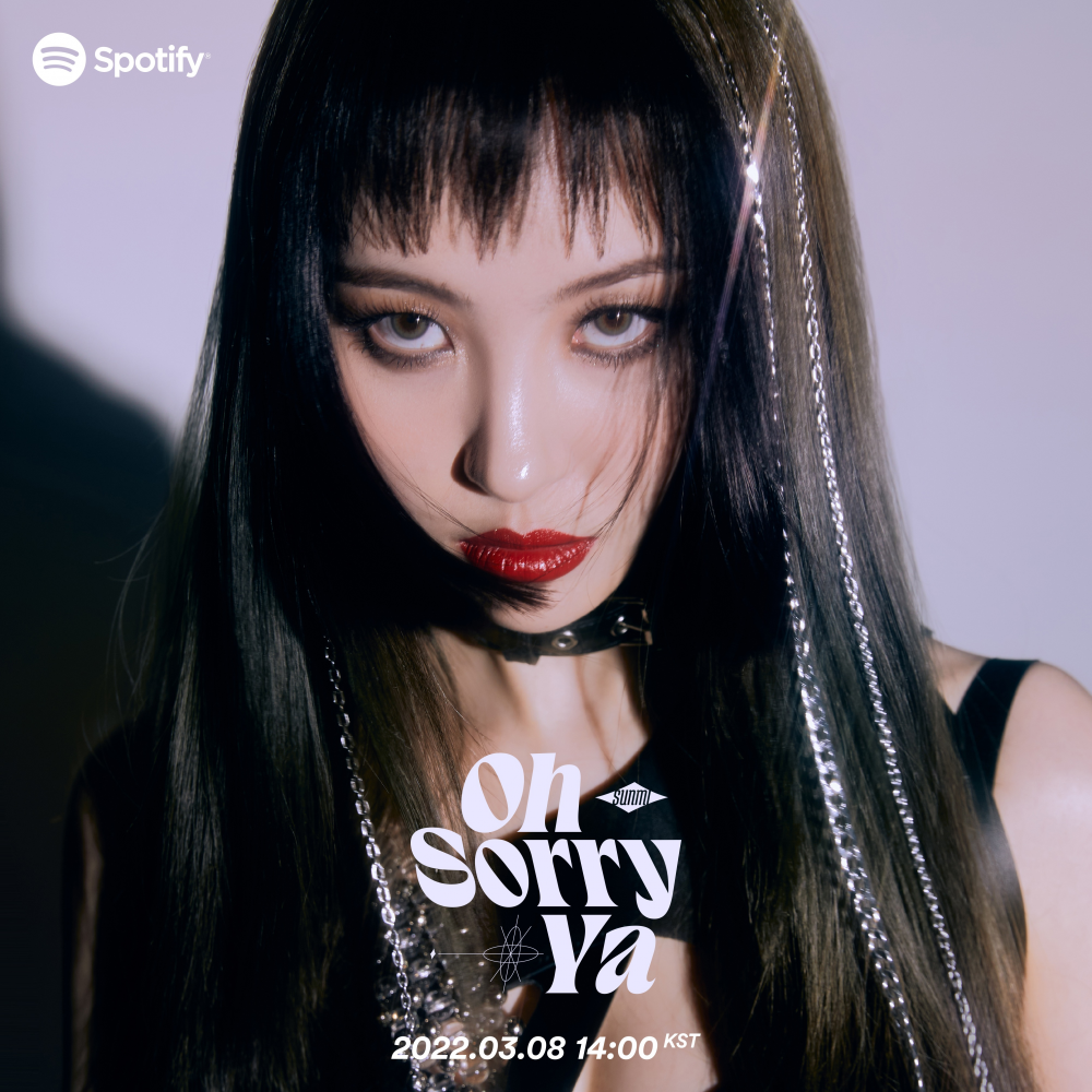 [Камбэк] Сонми сингл «Oh Sorry Ya»: концепт-фото + релиз трека на Spotify