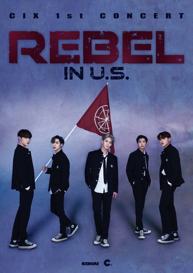 CIX готовятся к своему первому туру «CIX 1st Concert REBEL in U.S.»