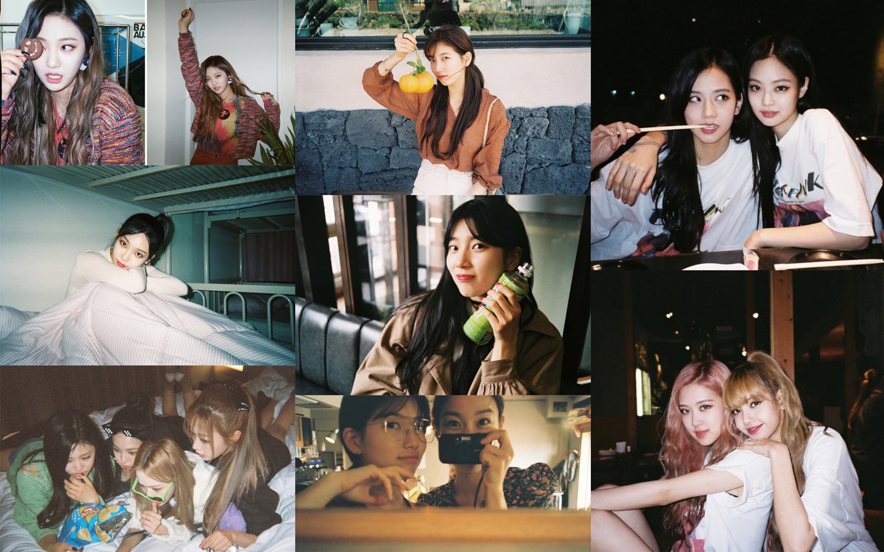 The stunning analog (film) photos of female idols allkpop