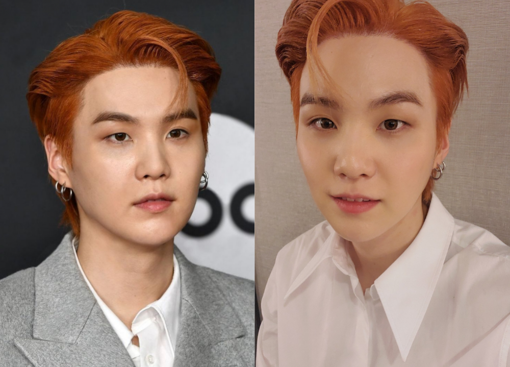 Yoongi's Blonde Hair Transformation: From Dark to Light - wide 4