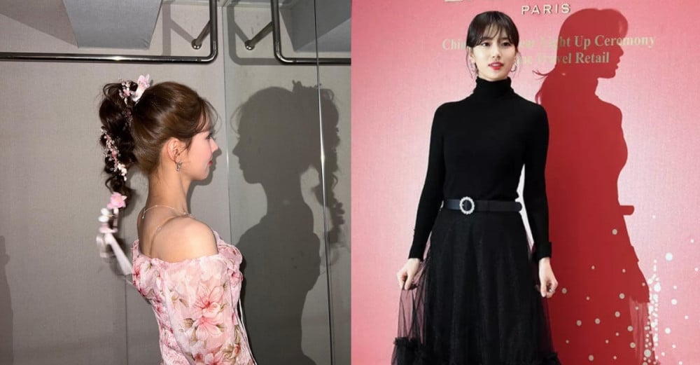 Netizens are mesmerized at how even the shadows of Suzy & ﻿(G)I-DLE's ...