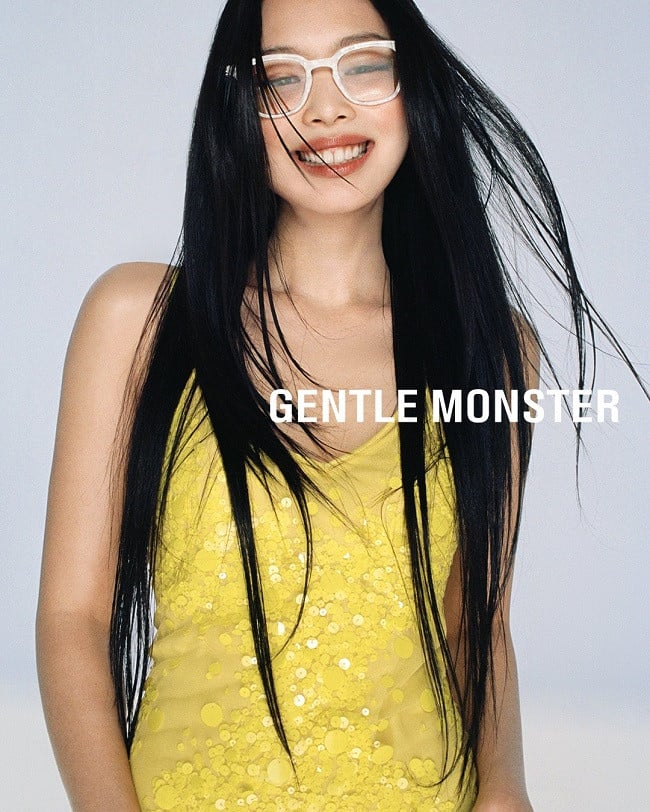Современная нимфа Дженни (BLACKPINK) в рекламной кампании Gentle Monster