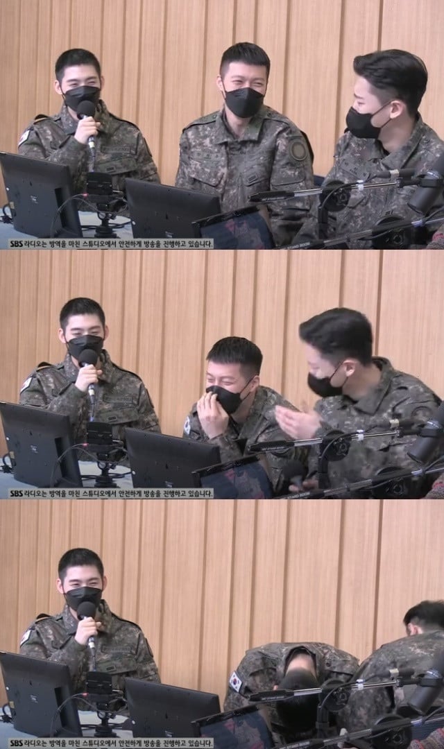 Чанёль (EXO), Чан Ки Ён и Хёджин (ONF) посетили радио-шоу для продвижения своего армейского мюзикла