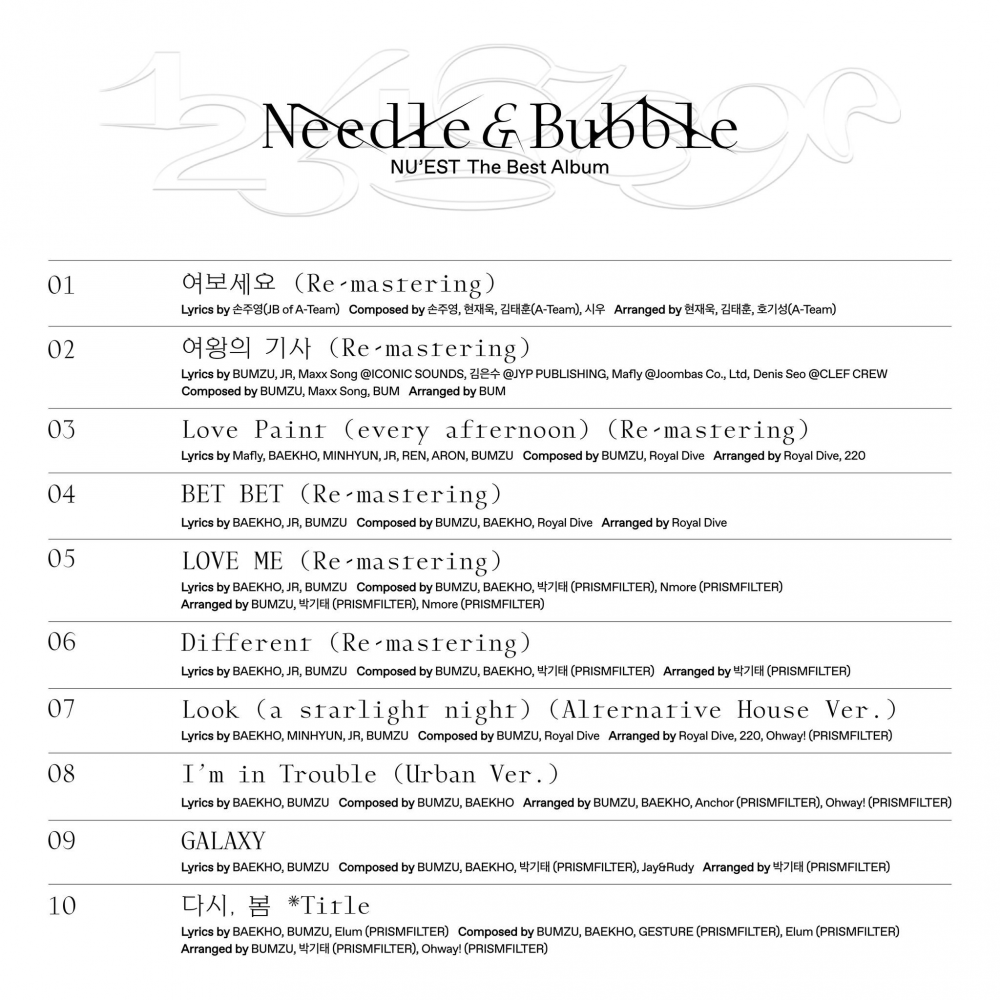 [Камбэк] NU’EST альбом «Needle & Bubble»: музыкальный клип