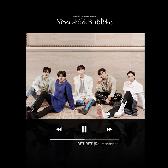 Фанаты заметили, что NU'EST воссоздали предыдущие фотосессии для последнего альбома «Needle & Bubble»