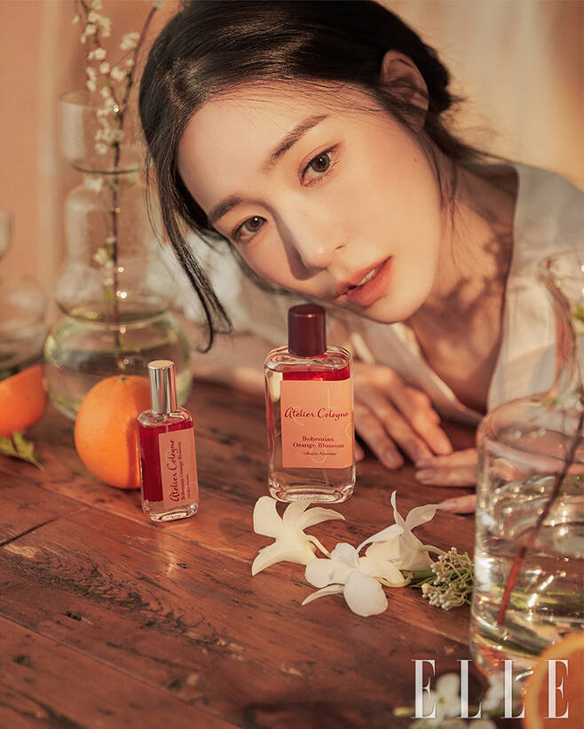 Тиффани (Girls' Generation) в новом весеннем образе для ELLE Korea