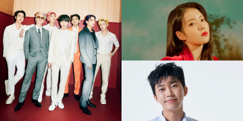 BTS, IU, Jay Park, Lim Young Woong