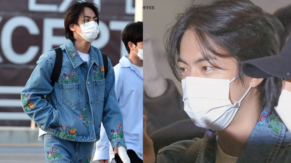 BTS's Jin Makes A Hilarious Confession About Regretting His Airport Fashion  Choice