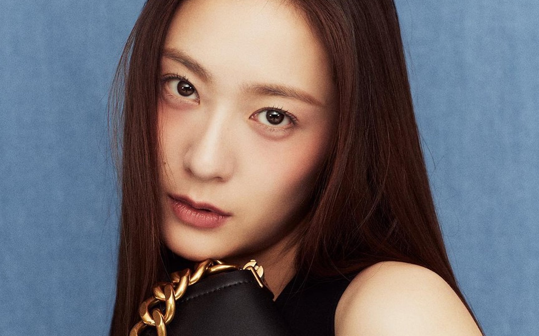 Krystal grabs everyone's attention with her captivating visuals on the first digital cover of