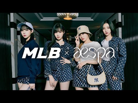 aespa x MLB 2022 'ANOTHER LEVEL' Collection