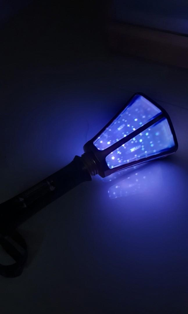 Blue light clearance stick