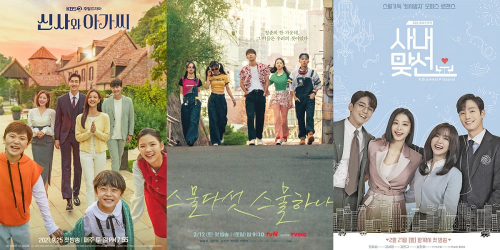 5 самых популярных корейских дорам/шоу за первый квартал 2022 года по версии Twitter Korea