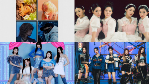 Big Bang, ITZY, IVE, Red Velvet, TREASURE