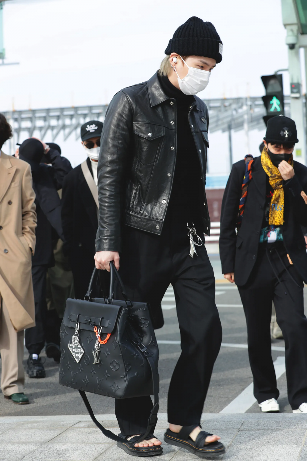 BTS Suga's Most Iconic Airport Looks