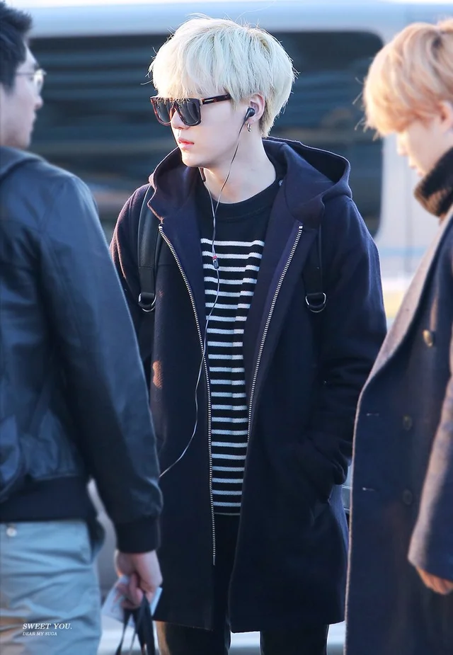 street style suga airport fashion